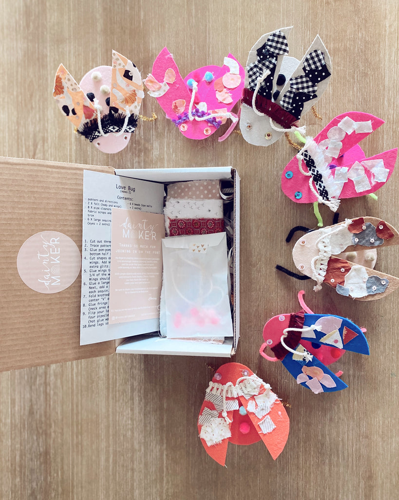 The Dainty Maker Box No. 1 // Love Bug Visual