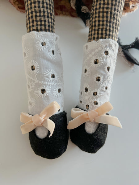 Wonder-Filled Bespoke Horse Doll // Berry Floral