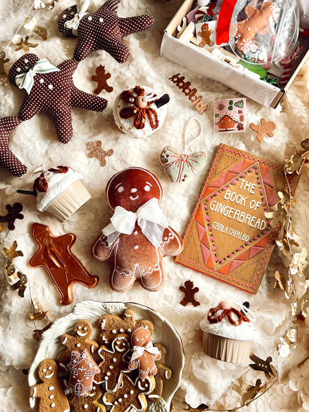 PREORDER: Gingerbread Babe Cushion