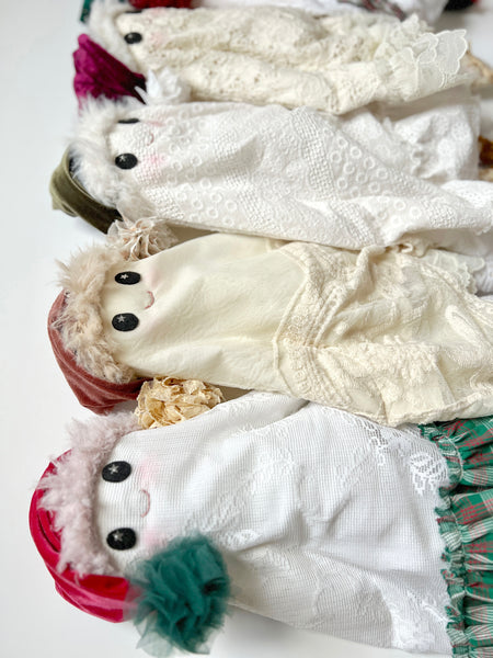 Spirit of the Holiday Bespoke Doll // Winter White Embroidered