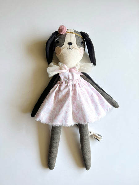 Wonder-Filled Puppy // Classic Pink Floral