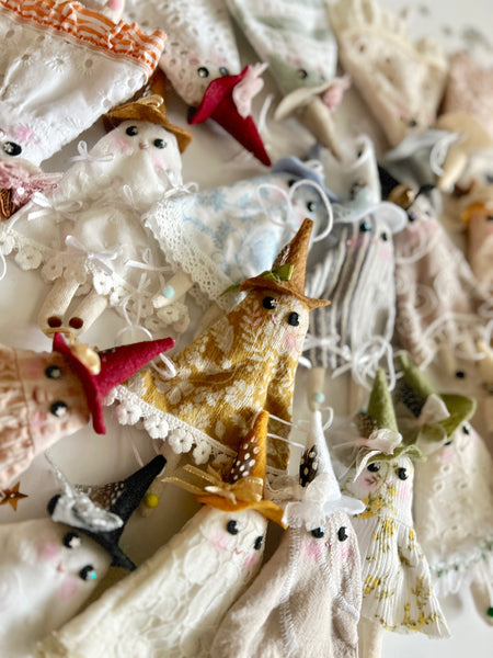 2025 Bespoke Attic Ghost Ornament