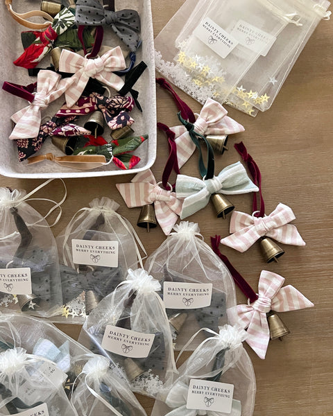 Home For Christmas // Vintage inspired Bow Bell Ornament