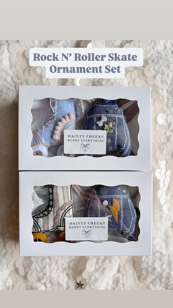 Rock & Roller Skate Bespoke Ornament Set