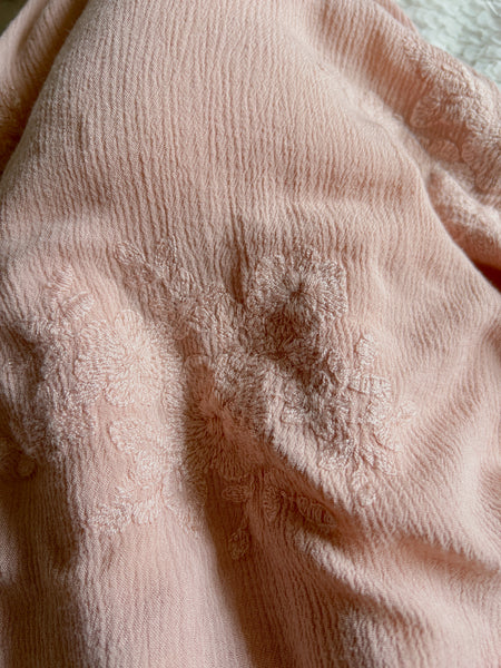 Wonder-Filled Attic Ghost// Blush Embroidered