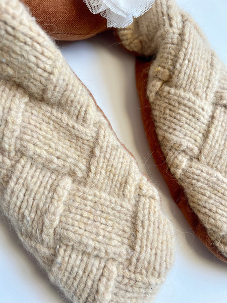 Wonder-Filled Rabbit // Vintage Mustard
