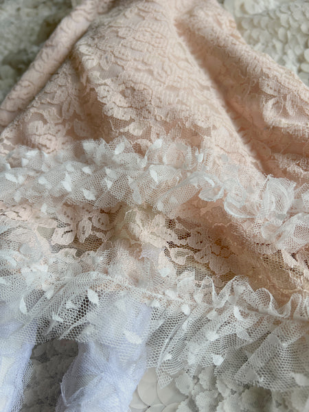 Wonder-Filled Attic Ghost// Vintage Blush Lace