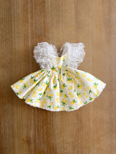 Lemonade Stand Summer Doll Dress