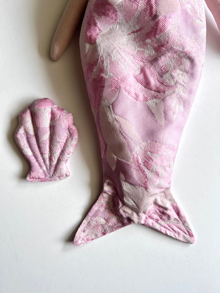 Bespoke Ocean Darling Pig Art Doll Set // Golden Sunset