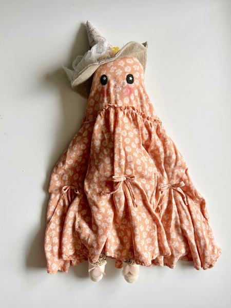 Wonder-Filled Attic Ghost// Peachy Floral