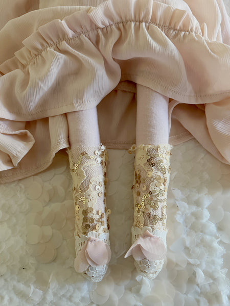 Wonder-Filled Attic Ghost// Blush Ruffle