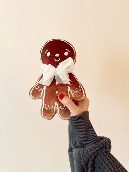 PREORDER: Gingerbread Babe Cushion