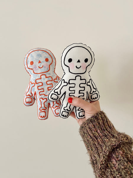 Halloween Skeleton Plushie