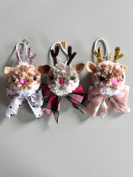 Fancy Reindeer Ornament // Limited Edition