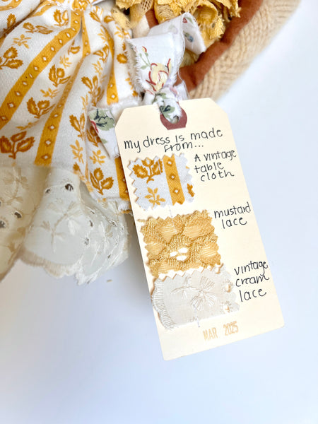 Wonder-Filled Rabbit // Vintage Mustard