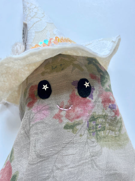 Wonder-Filled Attic Ghost// Olive Floral