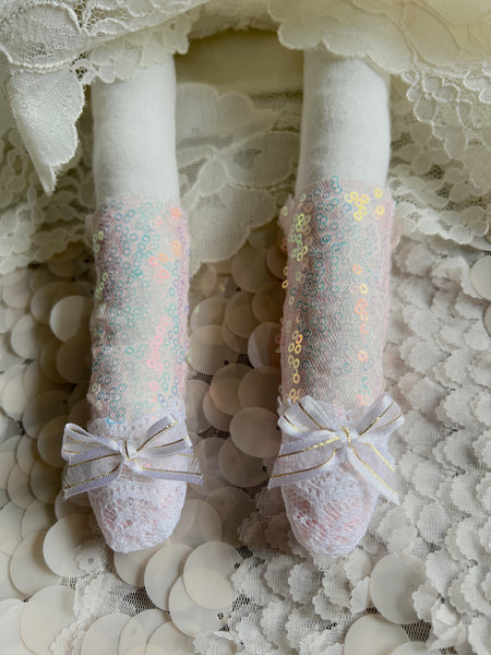 Wonder-Filled Attic Ghost// Double Vintage Lace