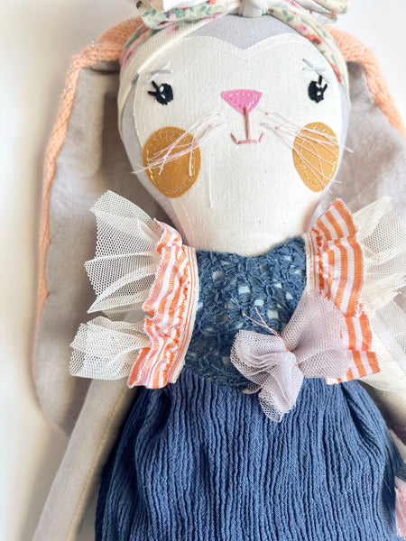 Wonder-Filled Rabbit // Indigo Butterfly
