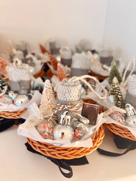 Dainty Gift Basket Ornament