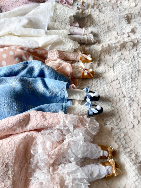 Wonder-Filled Attic Ghost// Blush Embroidered