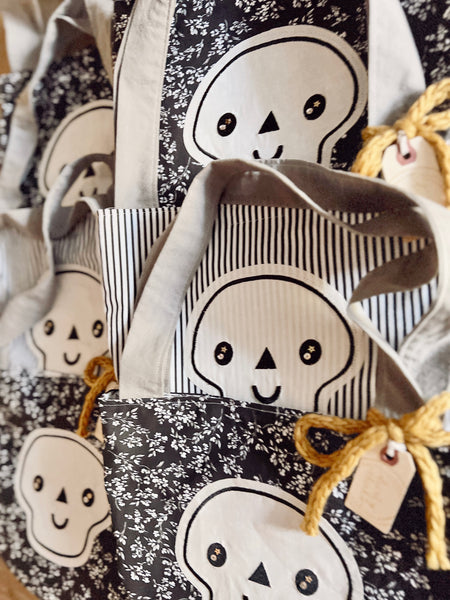 Skelly Trick or Treat Tote Bag