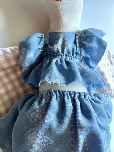 Bespoke Wonder-Filled Goose// Indigo Breeze