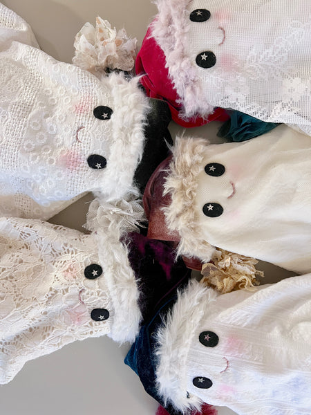 Spirit of the Holiday Bespoke Doll // Winter White Embroidered