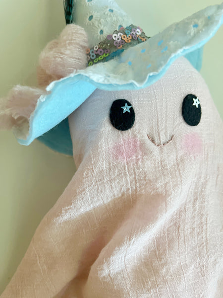 Wonder-Filled Attic Ghost// Pink Fringe