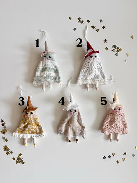 2025 Bespoke Attic Ghost Ornament