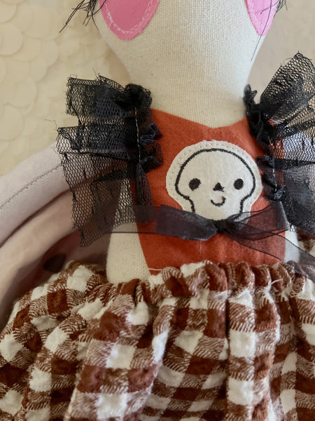 Lilac Bat Witch Heirloom Doll Set