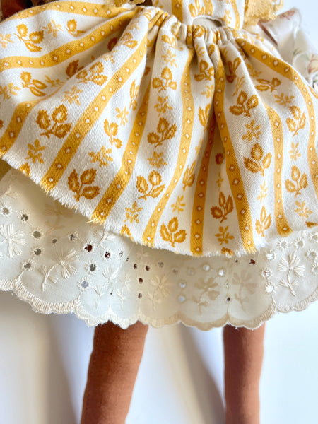 Wonder-Filled Rabbit // Vintage Mustard
