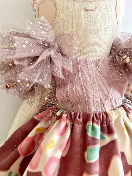 Wonder-Filled Calf // Mauve & Pink Floral