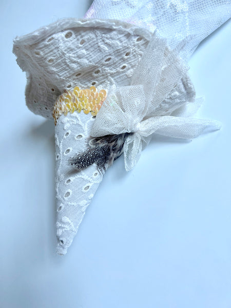 Wonder-Filled Attic Ghost// Vintage Lace