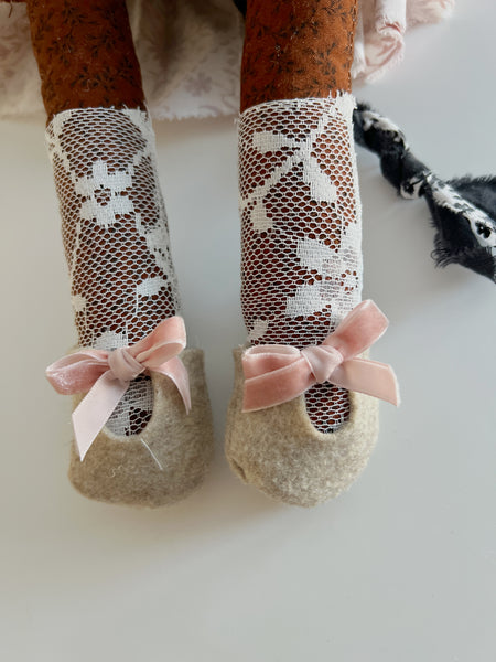 Wonder-Filled Bespoke Horse Doll // Rust Folk Art