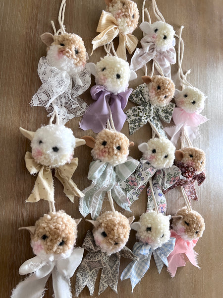2026 Lamb Basket Charm
