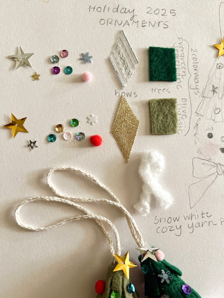 "Oh Christmas Tree" Snow Babe Ornament