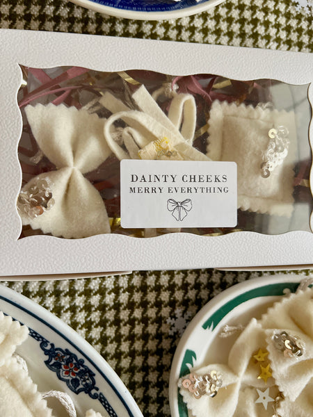 That's Amore // Fancy Pasta Ornament Set