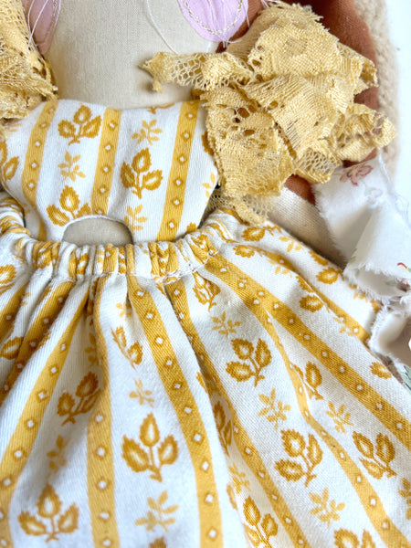 Wonder-Filled Rabbit // Vintage Mustard