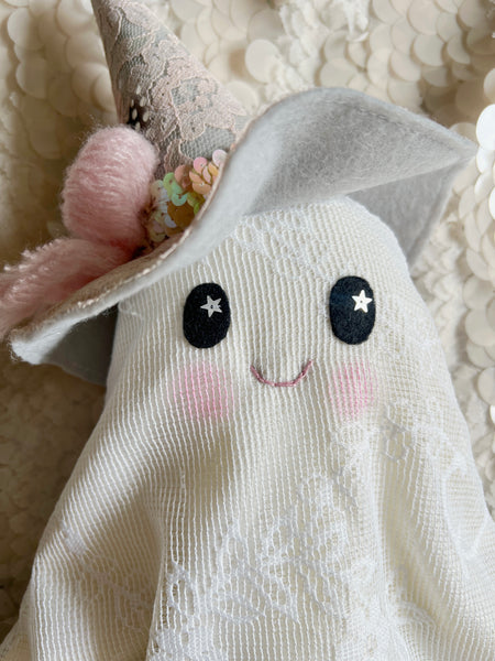Wonder-Filled Attic Ghost// Double Vintage Lace