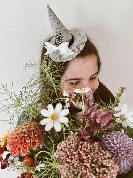 Couture Dainty Witch Hat Hair Clip