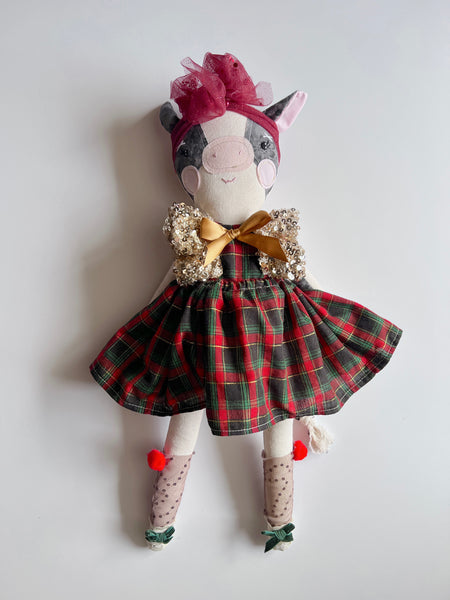 Wonder-Filled Cow // Crimson Sparkle