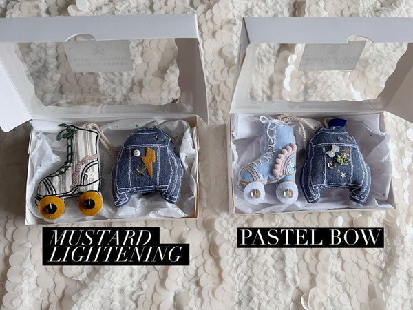 Rock & Roller Skate Bespoke Ornament Set