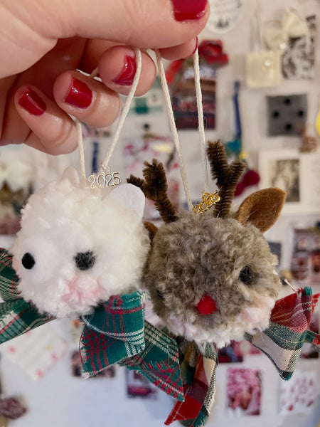 North Pole Pom Pal Ornament