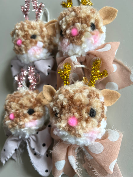 Fancy Reindeer Ornament // Limited Edition