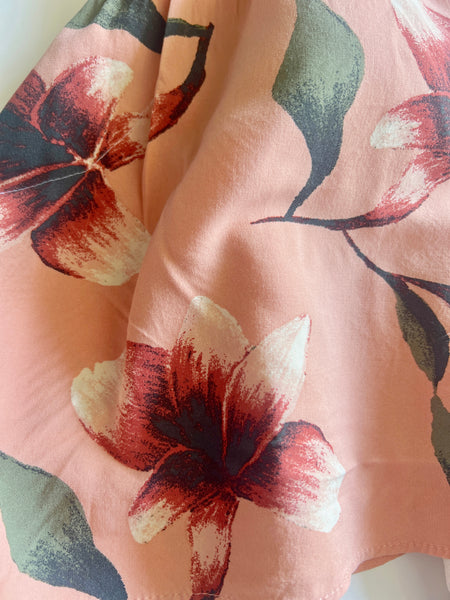 Wonder-Filled Attic Ghost// Peach Floral 1