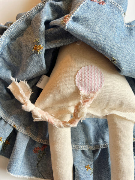 Eclectic Calf // Floral Indigo