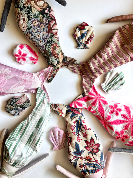 Bespoke Ocean Darling Mouse Art Doll Set // Ocean View