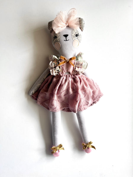 Wonder-Filled Bespoke Teddy Bear // Lavender Fields
