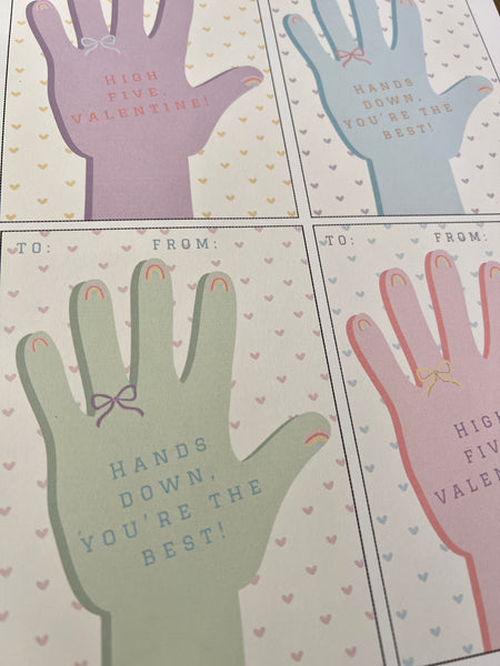 Valentine Hand Cut-Out Download