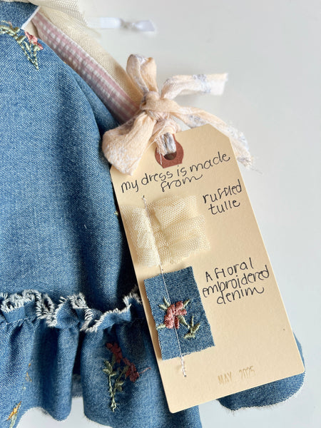 Eclectic Calf // Floral Indigo